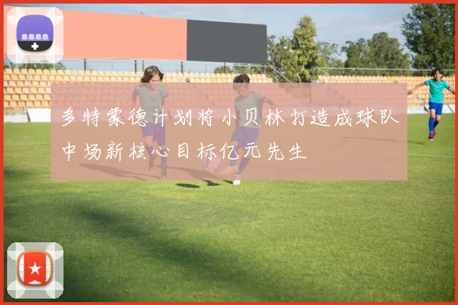 多特蒙德计划将小贝林打造成球队中场新核心目标亿元先生